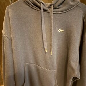 ALO Yoga Navy Blue Hoodie
